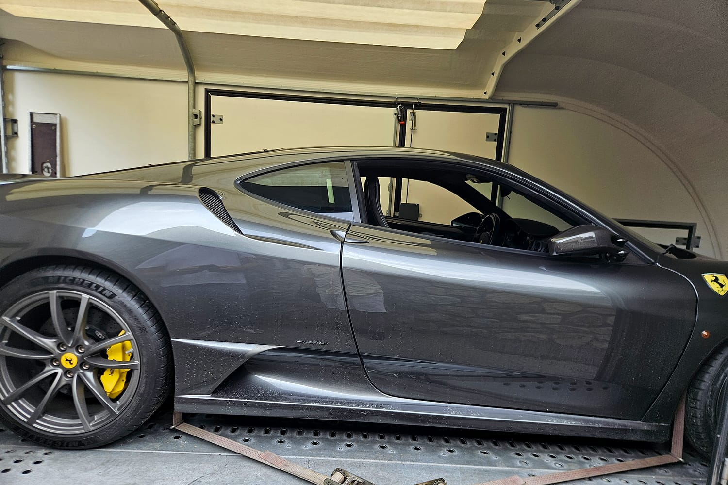 Ferrari 430 Scuderia on Under Cover’s exclusive vehicle transport