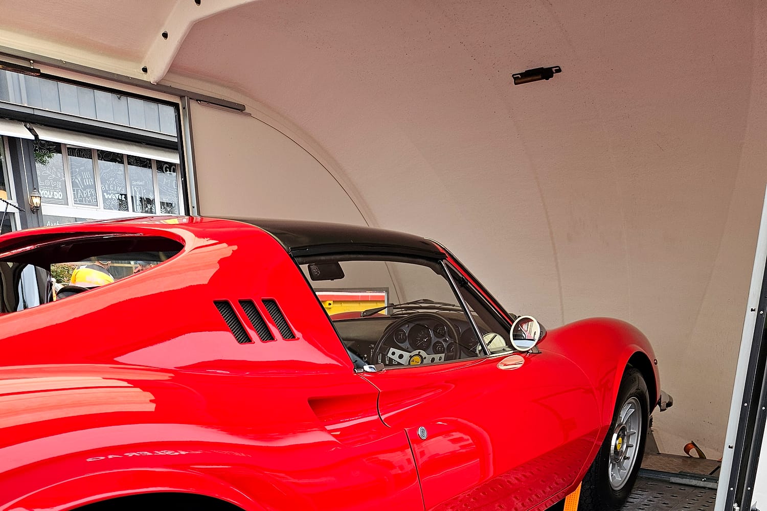 Ferrari Dino 246 GT on Under Cover’s exclusive vehicle transport